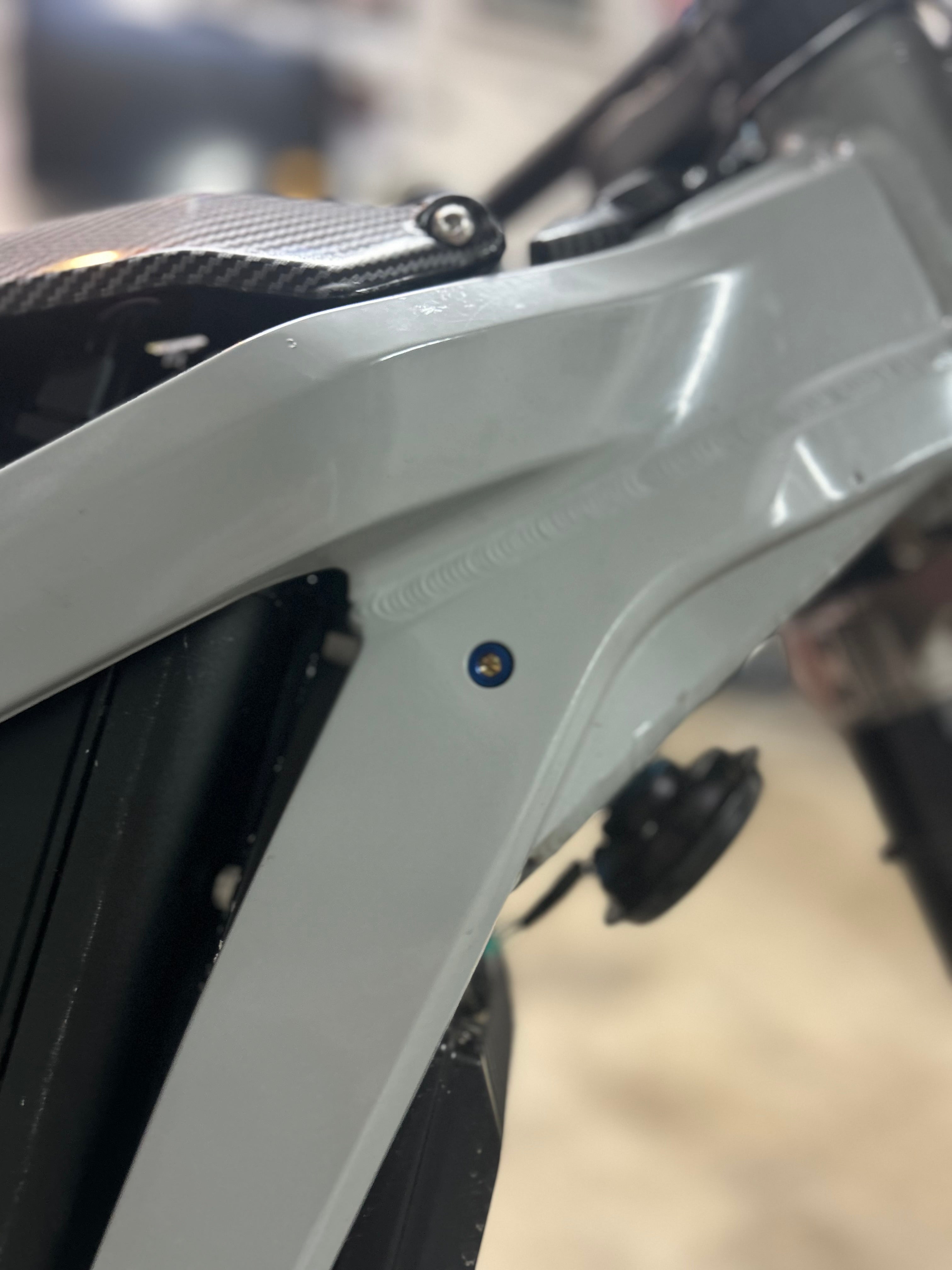 Burnt blue frame bolts for surron/talaria/eride/79bike (4bolts)