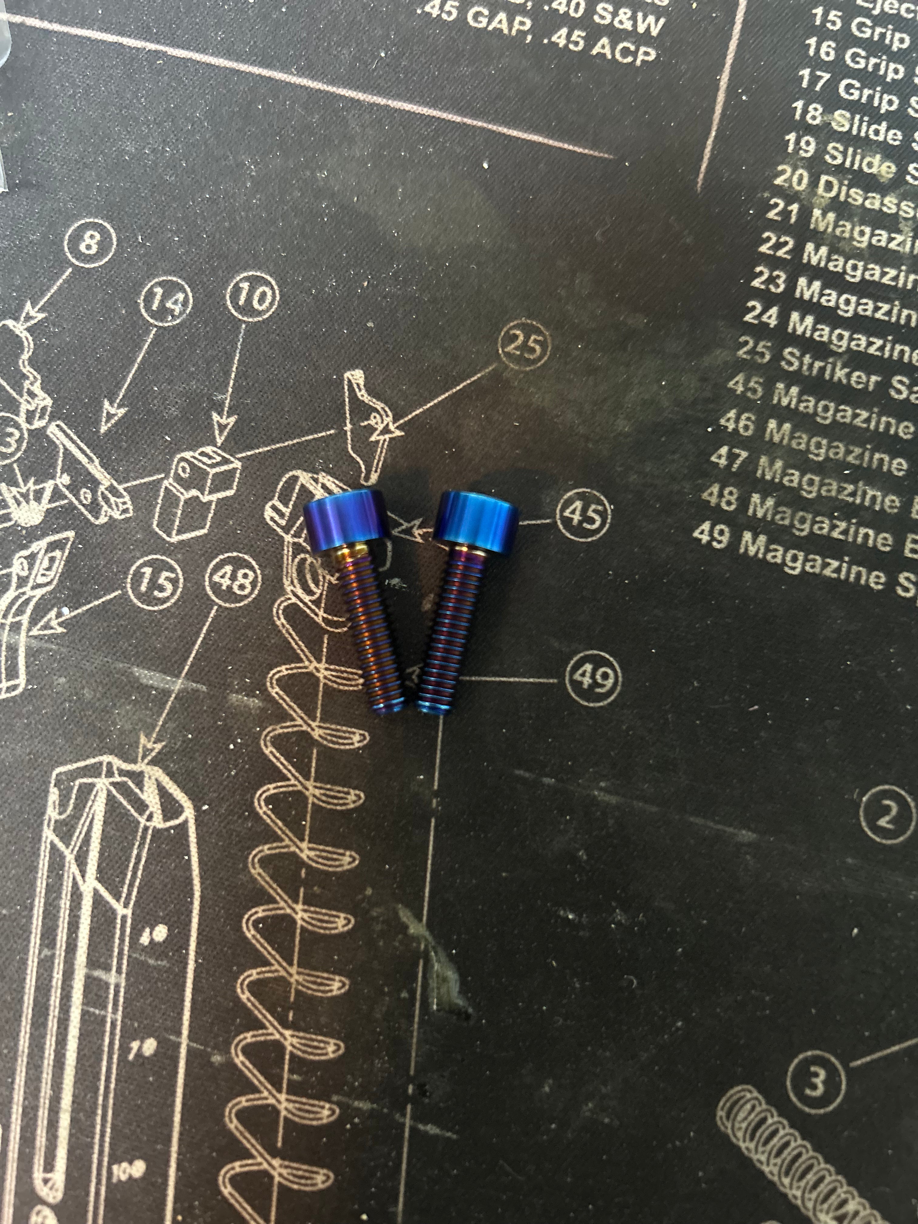 Surron upper controller bracket bolts (2 bolts)